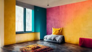Lączenie barw w jednym pokoju – umiejętne łączenie kolorów w aranżacji wnętrz.